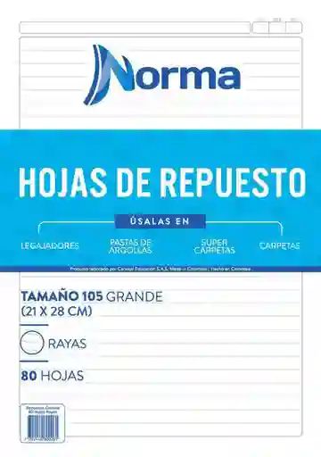 Norma Hoja de Repuesto 559201