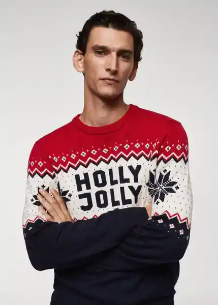 Jersey Jolly Navy Talla S Hombre Mango