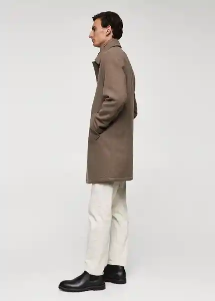 Abrigo Station Topo Talla XXL Hombre Mango