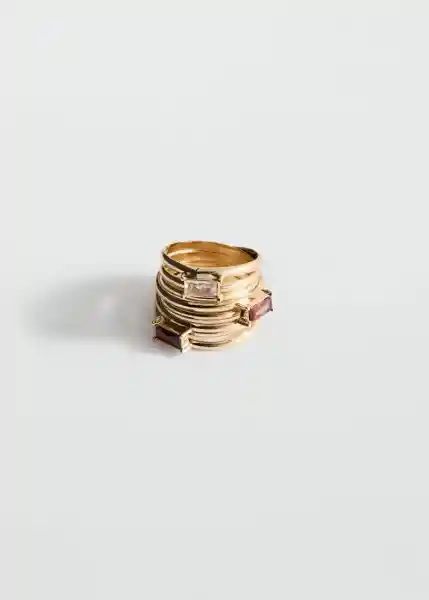 Anillo Lotto Oro Talla M Mujer Mango
