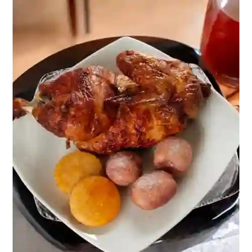 Medio Pollo Asado