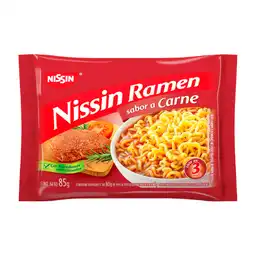 Nissin Sopa Instantánea Tipo Ramen Sabor a Carne