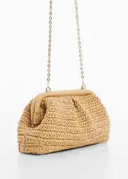 Bolso G Amalfi Beige Talla 99 Mujer Mango