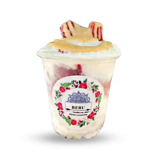 Fresa con Crema 7 Onz Tradicional