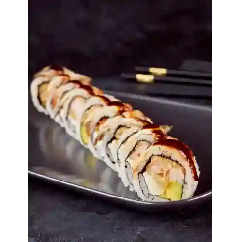 Roll Mixto Langostino-anguila.