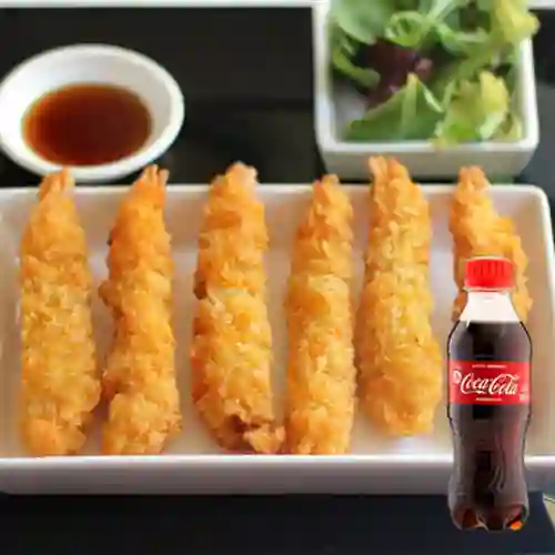 Combo Langostinos Crocantes +Cocacola Orig 200ml