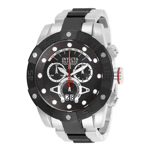 Invicta Reloj Hombre Acero Negro 329J