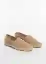 Sandalias Yute Arena Talla 40 Hombre Mango