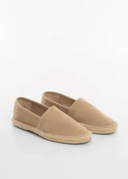 Sandalias Yute Arena Talla 40 Hombre Mango