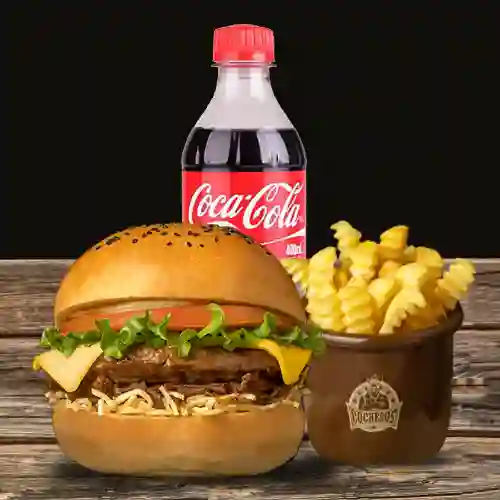 Combo Hamburguesa Cowboy