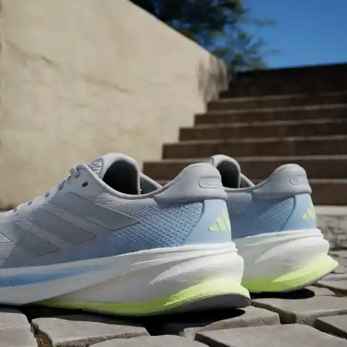 Adidas Tenis Supernova Rise 2 M Para Correr de Hombre Gris T 9
