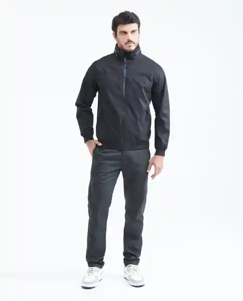 Chaqueta Continuativa Masculino Negro Sombrío M Chevignon