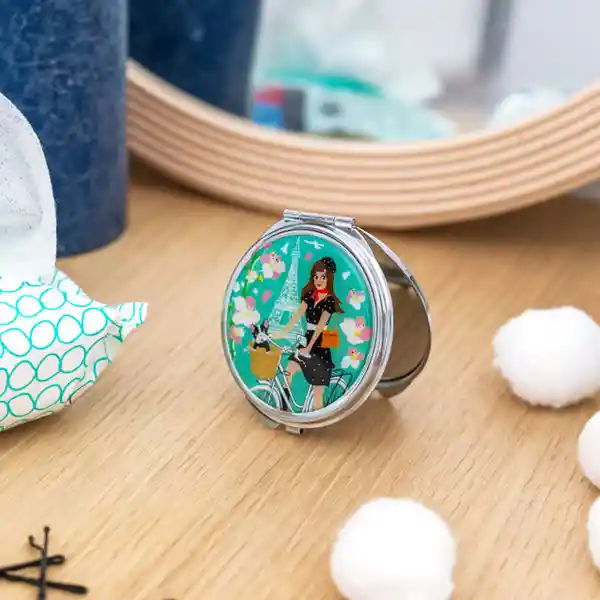 Pylones Espejo de Bolsillo Redondo Parisienne 2