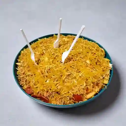 Salchipapa Doble