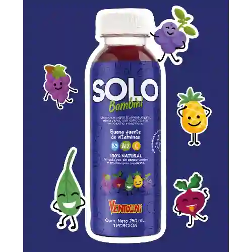 Jugo Solo Bambini Morado 250 ml