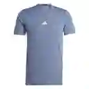 Adidas Camiseta D4t Hr Tee Para Hombre Azul Talla M