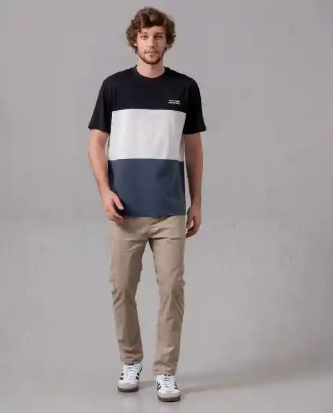 Camiseta Hombre Gris M 109F107_GRI193910 Rifle