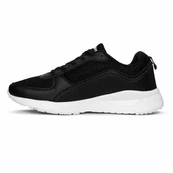 Croydon Tenis Escolares Scoil Para Mujer Negro Talla 40