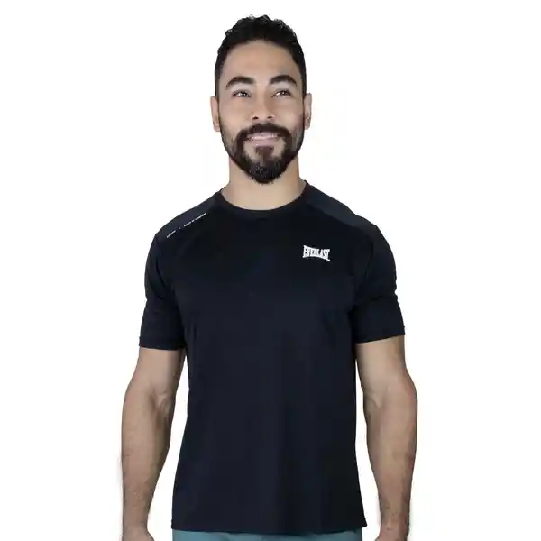 Camiseta E-Line Negra Talla M Everlast