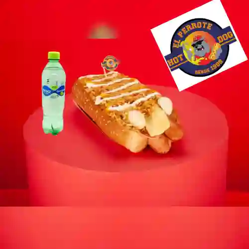 Super Perrote + Agua Brisa Sabor Lima