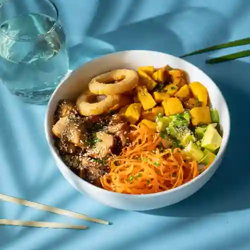 Combo Poke Bowl Pollo Teriyaki