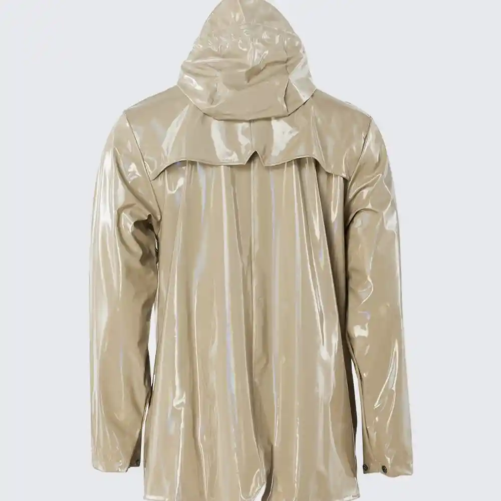 Inkanta Chaqueta Holográfica Beige Talla XS/S