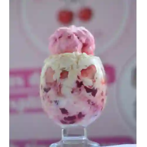 Fresas con Helado