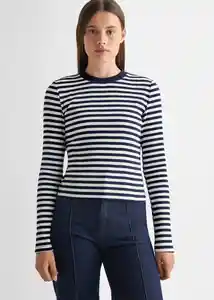 Camiseta Nanda Navy Talla 20 Teen Niñas Mango