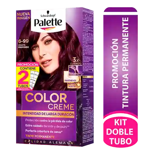 Palette Tinte en Crema Tono 699 Violeta Profundo