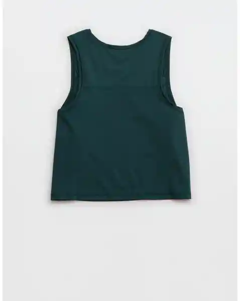 Camiseta Aerie Verde Talla LARGE American Eagle