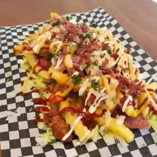 Salchipapa Especial