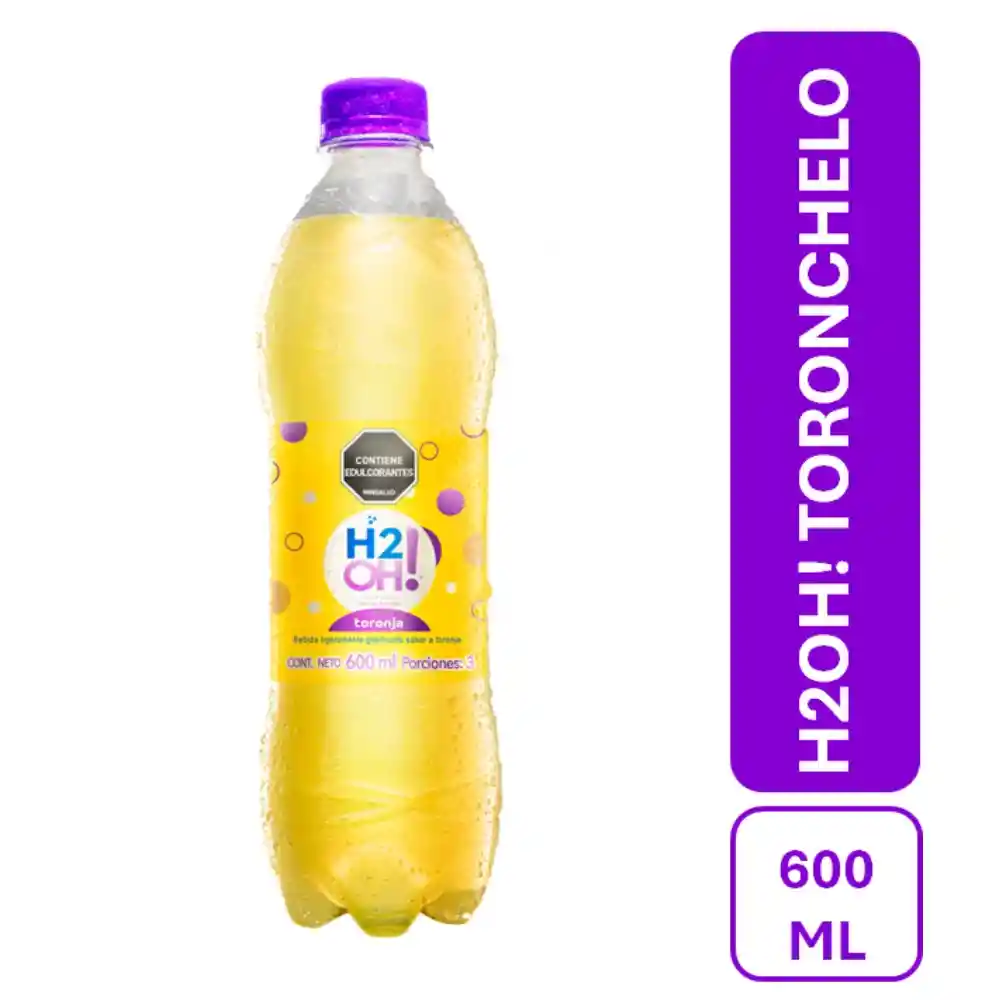 Gaseosa H2OH Toronja 600 Ml Pet