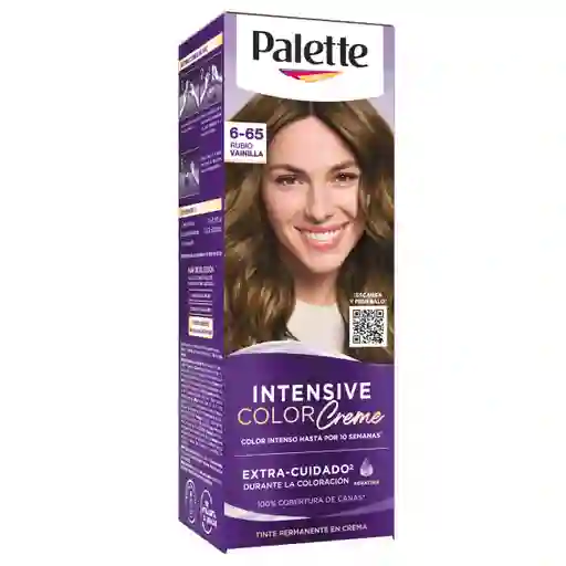 Palette Tintura Capilar Crem Tubo Rubio Vainilla 6-65