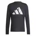 Adidas Buzo Run it Bos Para Hombre Negro Talla L