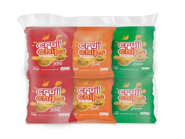 Crujichips Papa Surtidas