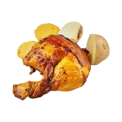 1/4 de Pollo Pernil