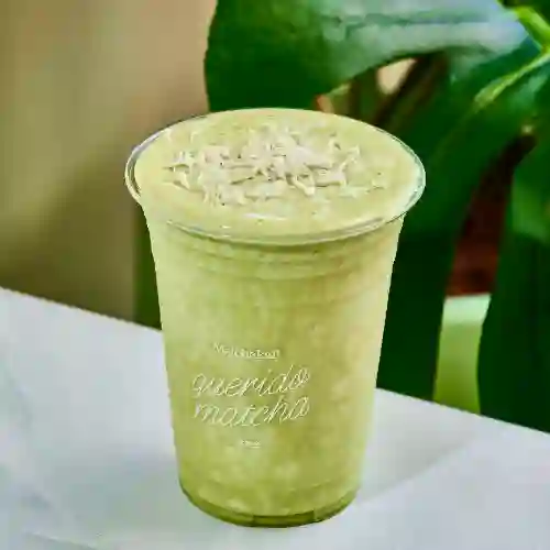 Smoothie Matcha y Coco