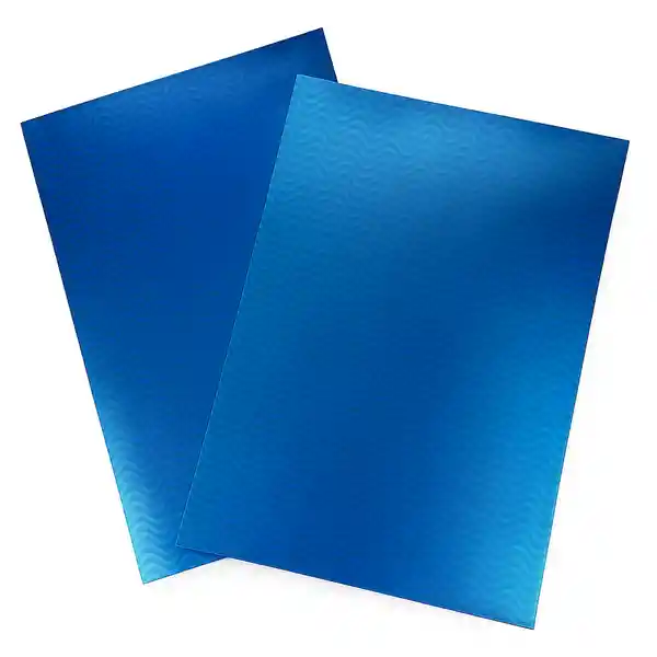 Papel Holográfico Azul