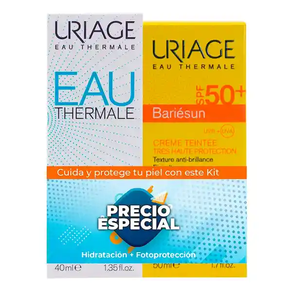 Uriage Kit Agua Termal Crema+Bariesum