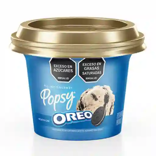 Popsy vaso 60 gr. oreo