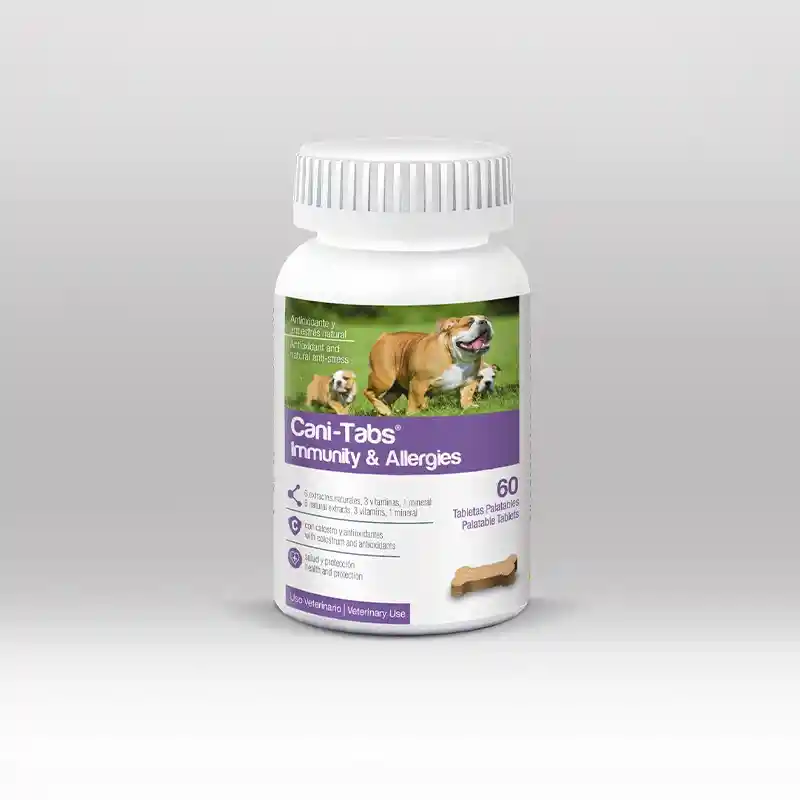   Canitabs  Immunity & Allergies X 60 Tabletas Palatables 