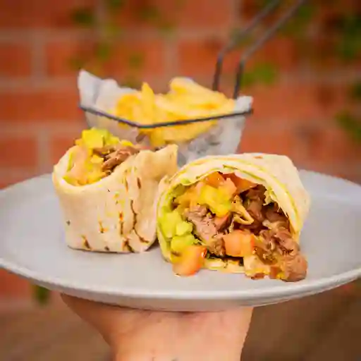 Wrap de solomito