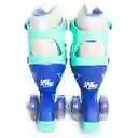 Zoom Sports Patines Fast Azul Talla Ss 27-30 cm