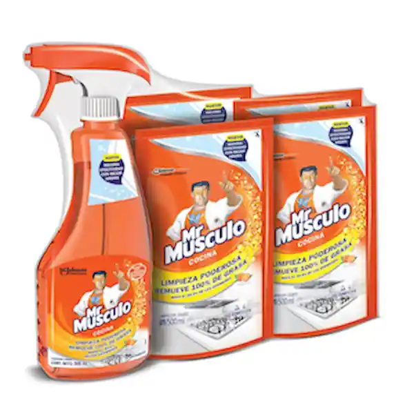 Mr Musculo Desengrasante Para Cocina