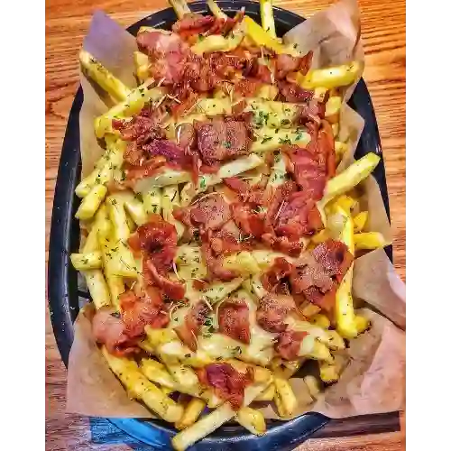 Salchipapas Especial
