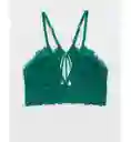 Brasier Bralette Aerie de Mujer Verde Medium American Eagle