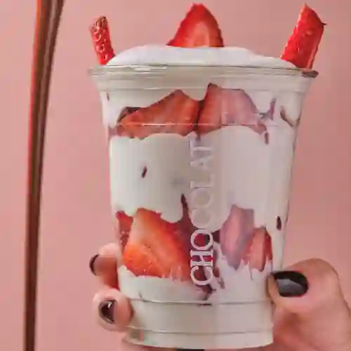 Fresas con Crema Grande