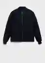 Chaqueta Rill Navy Talla M Hombre Mango