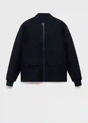 Chaqueta Rill Navy Talla M Hombre Mango
