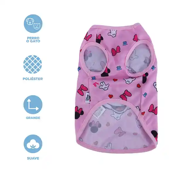 Ropa Para Mascotas Minnie Mouse Talla Grande Miniso